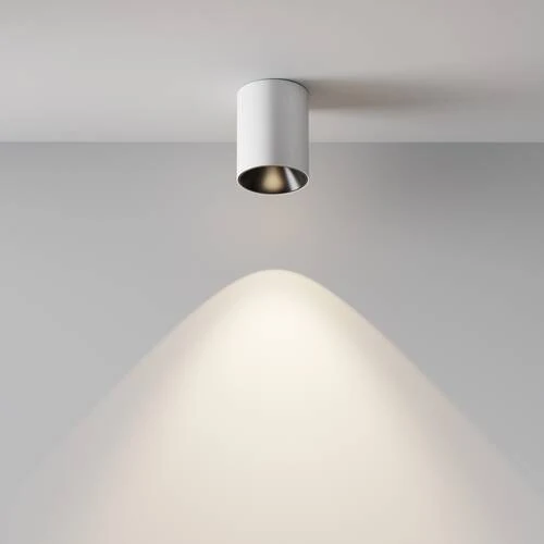 Потолочный светильник Ceiling Alfa LED 8W, 4000K, Бело-черный (Maytoni Technical, C064CL-8W4K-RD-WB) - Amppa.ru