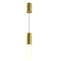 Подвесной светильник Pendant Mist, LED 12W, 3000K, Латунь (Maytoni Technical, P101PL-L300-12W3K-BS)