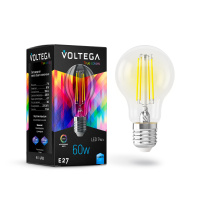 Лампочка Crystal General purpose bulb E27 7W High CRI,E27 4000K, Прозрачный (Voltega, 7155)