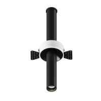 Встраиваемый светильник Ceiling Focus T, LED 7W, 4000K, Черный (Maytoni Technical, C140TRS-L300-7W4K-B)