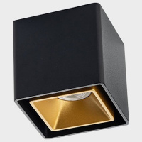 Накладной светильник Italline FASHION FX FASHION FX1 black + FASHION FXR gold