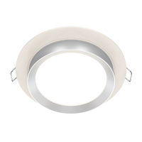 Встраиваемый светильник Downlight Hoop, 1xGX53 Белый (Maytoni Technical, DL086-GX53-RD-WS)