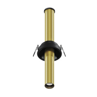 Встраиваемый светильник Ceiling Focus T, LED 7W, 4000K, Черный (Maytoni Technical, C140RS-L300-7W4K-BBS)