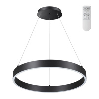 Светильник Подвесной Диммируемый Со Сменой Цветовой Температуры (беспроводной Пульт Ду В Комплекте) Iter Over, Led, Черный (Novotech, 358959)